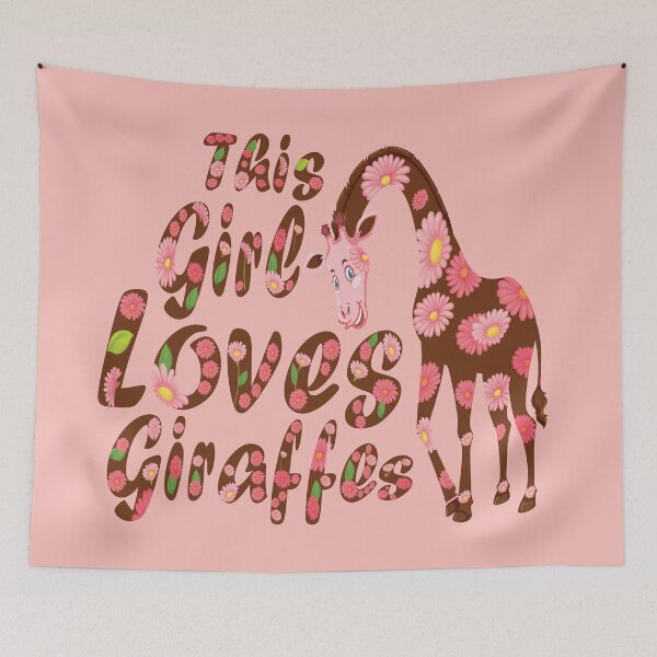 Item preview, This girl loves giraffes designed and sold by olafekry.