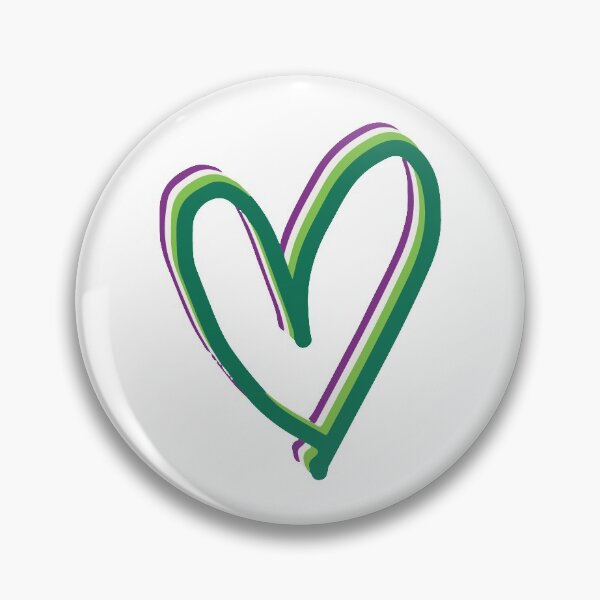 Item preview, genderqueer - heart designed and sold by artbygussie.