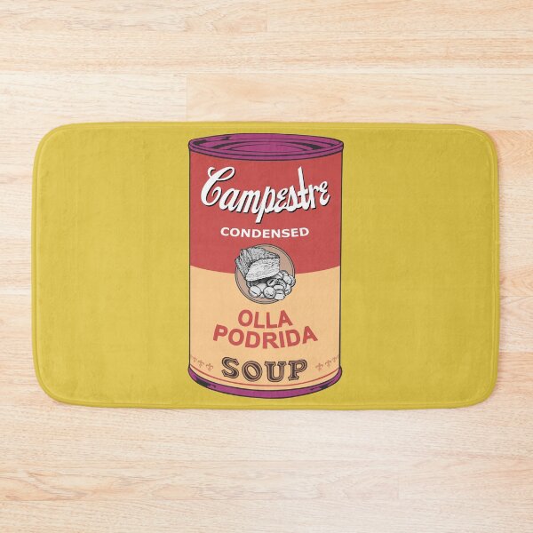 Item preview, Spanish Andy Warhol soups - Sopas Campestre - Olla Podrida (with background) designed and sold by Groenendijk.