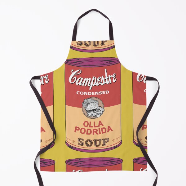 Item preview, Spanish Andy Warhol soups - Sopas Campestre - Olla Podrida (with background) designed and sold by Groenendijk.