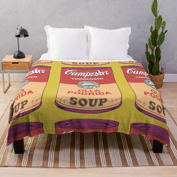 Item preview, Spanish Andy Warhol soups - Sopas Campestre - Olla Podrida (with background) designed and sold by Groenendijk.