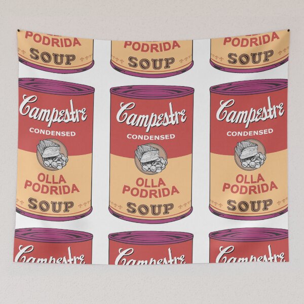 Item preview, Spanish Andy Warhol soups - Sopas Campestre - Olla Podrida designed and sold by Groenendijk.