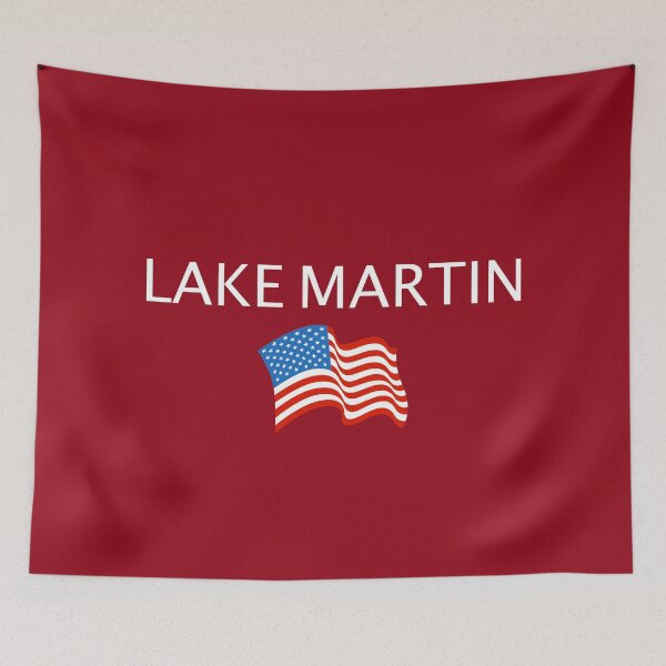 Item preview, Lake Martin with Stars and Bars v.2 designed and sold by AlabamaLakeLife.