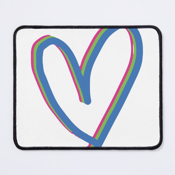 Item preview, polysexual - heart designed and sold by artbygussie.