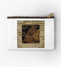 Doily Corner With Quote Studio Pouch