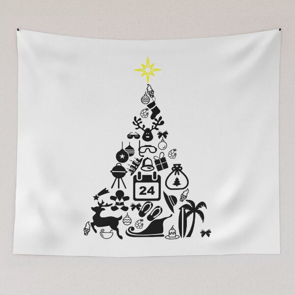 Item preview, Summer Christmas Icon Tree  designed and sold by PirateAvocado.