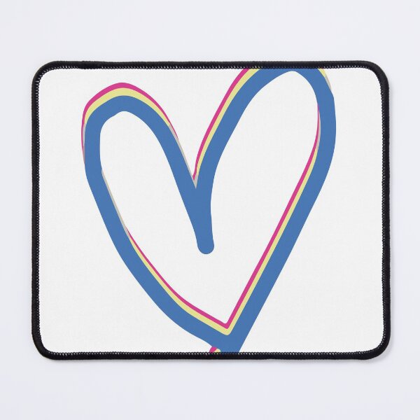 Item preview, pansexual - heart designed and sold by artbygussie.