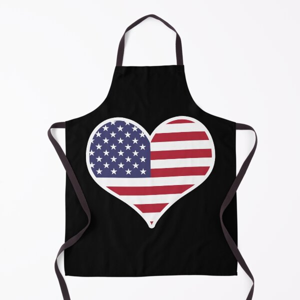 Item preview, United States of America Flag Heart designed and sold by PKHalford.