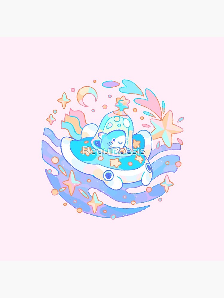 Thumbnail 3 of 3, Pin, Traveler Shark designed and sold by Requinoesis.