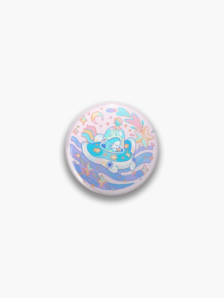 Thumbnail 1 of 3, Pin, Traveler Shark designed and sold by Requinoesis.