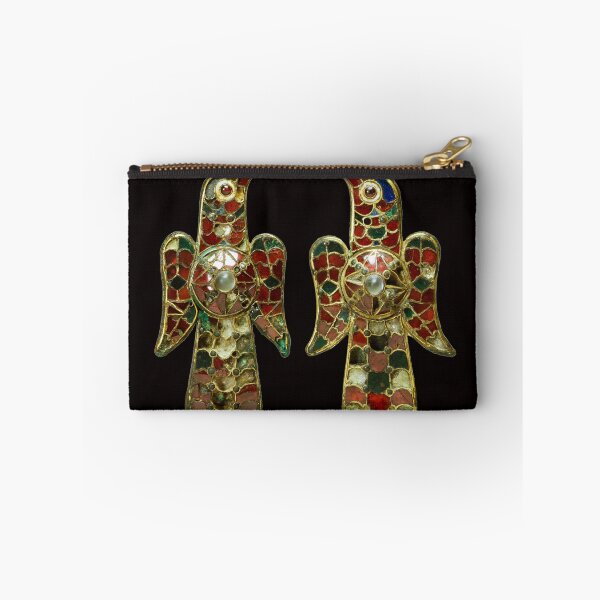 Item preview, VISIGOTIC EAGLES Antique Fibula with Gemstones designed and sold by BulganLumini.