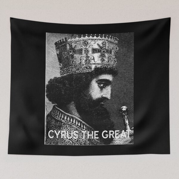 Item preview, Cyrus the great, Kourosh e Kabir, the king of ancient Persia designed and sold by Zodiac-Mania.