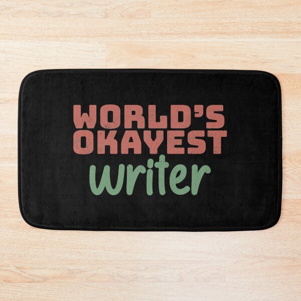 Item preview, World's Okayest Writer designed and sold by Creatively Torn.