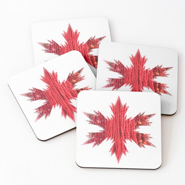 Item preview, Xmas Snowflakes shiny Red strings stons Star by Iritof designed and sold by iritof.