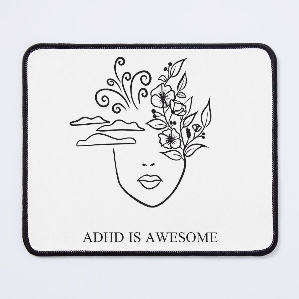 Item preview, ADHD IS AWESOME - ADHD MIND designed and sold by Fatamimosh.