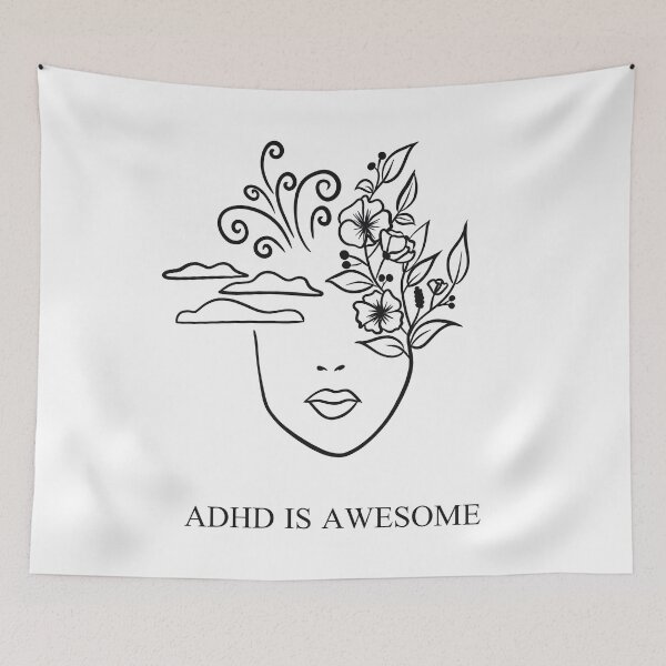 Item preview, ADHD IS AWESOME - ADHD MIND designed and sold by Fatamimosh.