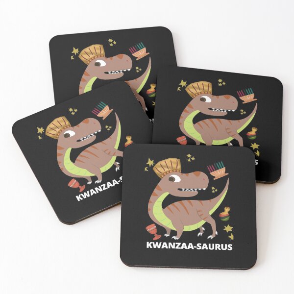 Item preview, Kwanzaa-saurus Kwanzaa dinosaur  designed and sold by charqui.