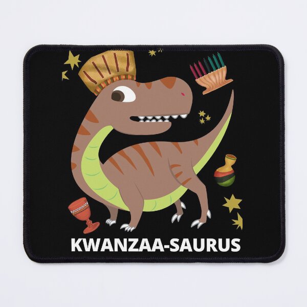Item preview, Kwanzaa-saurus Kwanzaa dinosaur designed and sold by charqui.