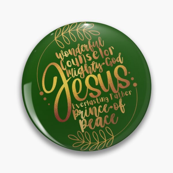 Item preview, Jesus. Wonderful, Counselor, Mighty God, Everlasting Father, Prince of Peace. Christian art. designed and sold by ConArte.