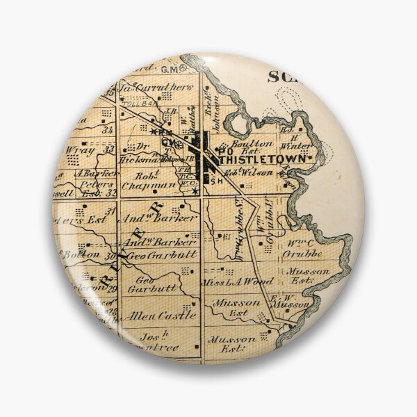 Item preview, Vintage Map of Etobicoke, Ontario designed and sold by Gin  Neko.