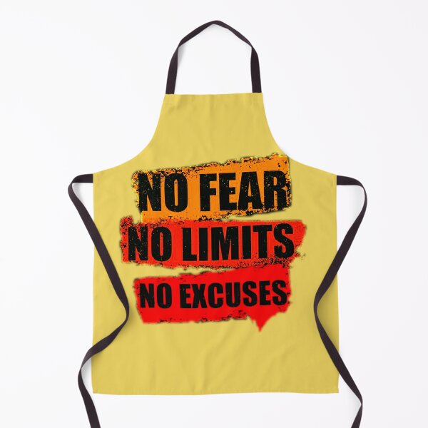 Item preview, NO FEAR, NO LIMITS, NO EXCUSES New Art Design designed and sold by taherismail.