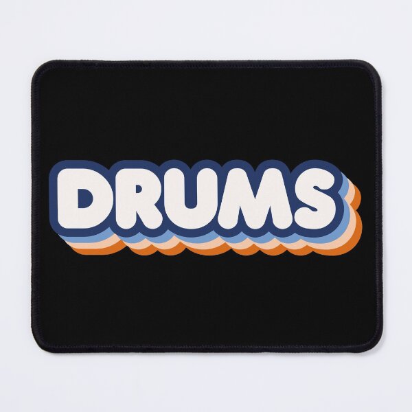 Item preview, Retro Drums designed and sold by TiltedBearDsign.