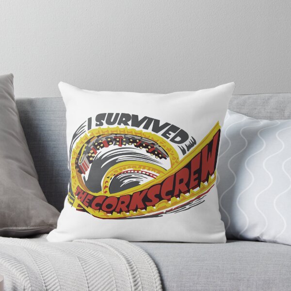 Item preview, I survived the Corkscrew - Alton designed and sold by CoasterGeekery.