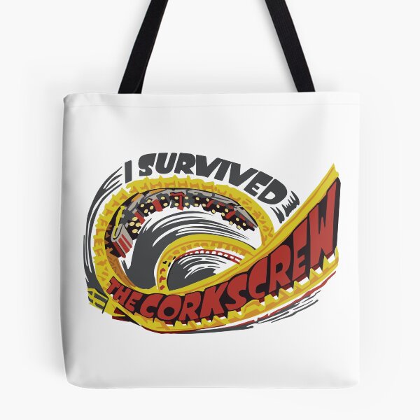 Item preview, I survived the Corkscrew - Alton designed and sold by CoasterGeekery.