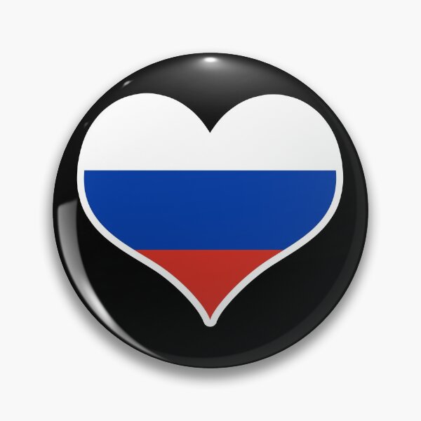 Item preview, Russia Flag Heart designed and sold by PKHalford.