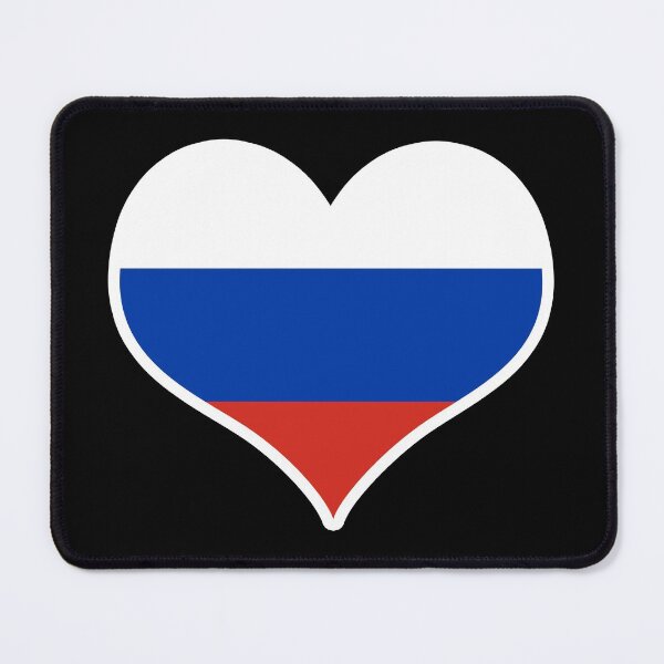 Item preview, Russia Flag Heart designed and sold by PKHalford.
