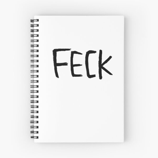 Item preview, Typography Feck, Ireland, Irish Slang Feck designed and sold by badlydrawnbabe.
