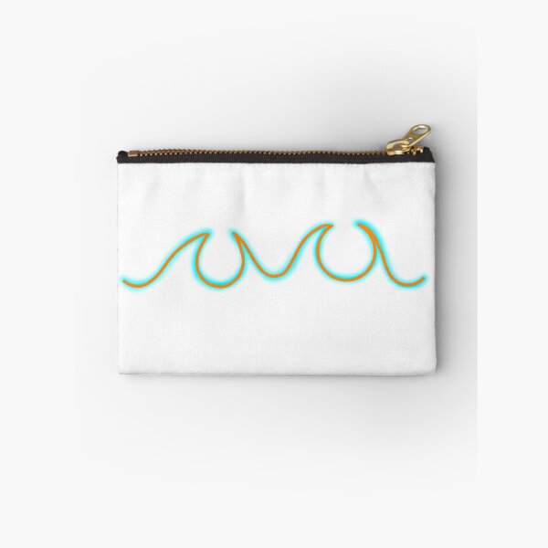 Item preview, Neon Waves / Blue & Orange designed and sold by FabR99.