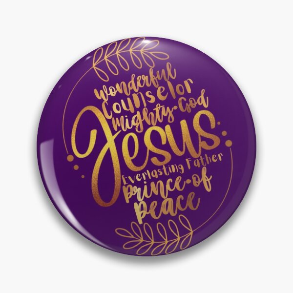 Item preview, Jesus. Wonderful, Counselor, Mighty God, Everlasting Father, Prince of Peace. Christian art. designed and sold by ConArte.