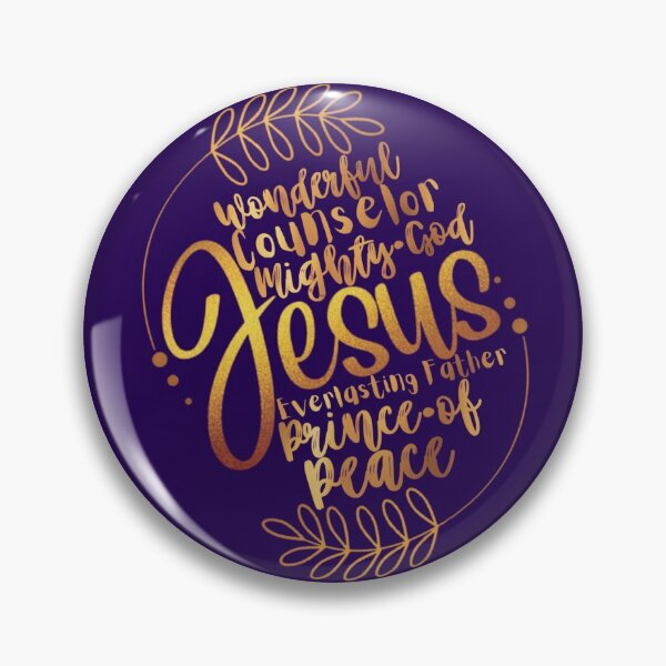 Item preview, Jesus. Wonderful, Counselor, Mighty God, Everlasting Father, Prince of Peace. Christian art. designed and sold by ConArte.