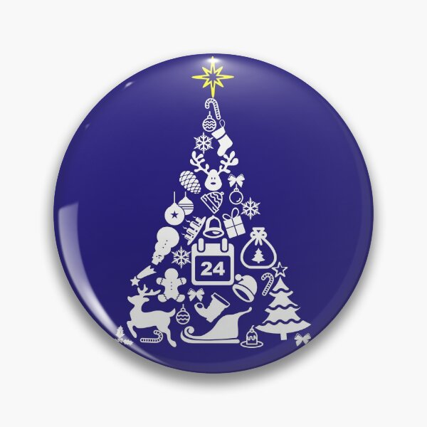 Item preview, Winter Christmas Icon Tree  designed and sold by PirateAvocado.