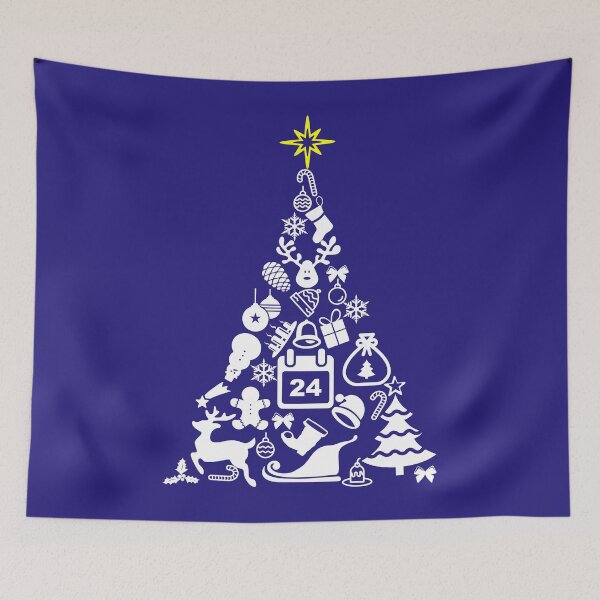 Item preview, Winter Christmas Icon Tree  designed and sold by PirateAvocado.