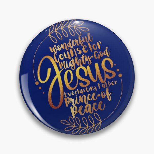 Item preview, Jesus. Wonderful, Counselor, Mighty God, Everlasting Father, Prince of Peace. Christian art. designed and sold by ConArte.