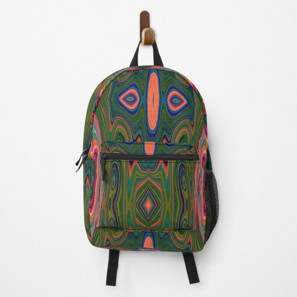 Item preview, Retro Abstract Blue, Green and Orange Pattern designed and sold by myrubiogarden.