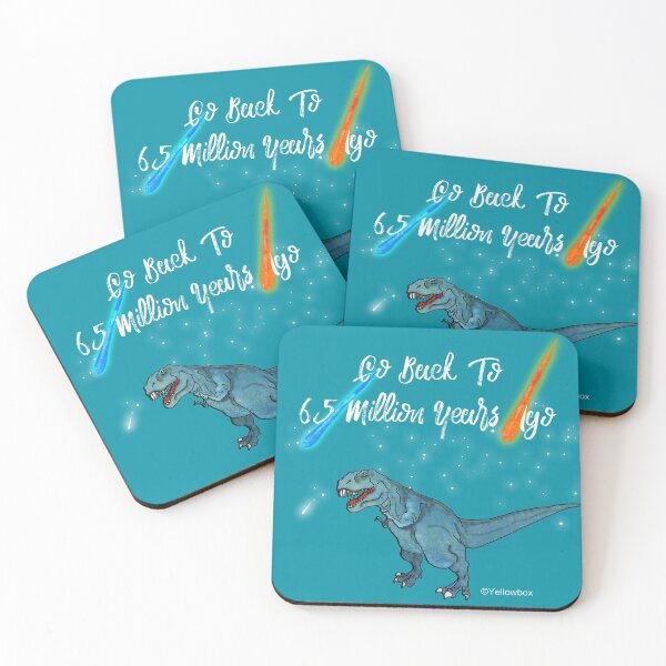 Item preview, Go Back to 65 Million Years Ago - Yellowbox ink painting designed and sold by twyellowbox.