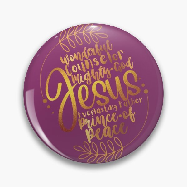 Item preview, Jesus. Wonderful, Counselor, Mighty God, Everlasting Father, Prince of Peace. Christian art. designed and sold by ConArte.