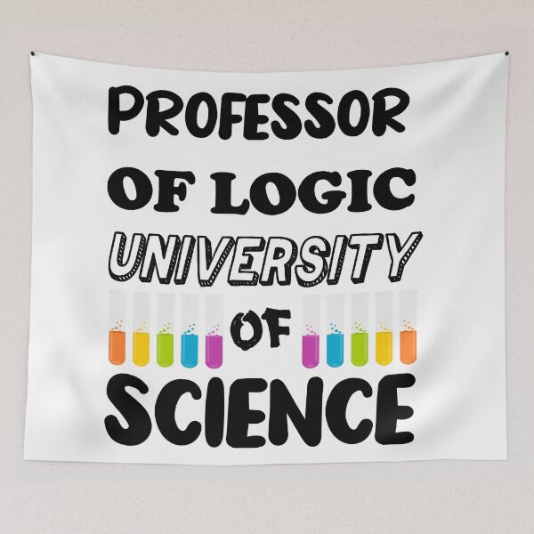 Item preview, Professor Of Logic University of Science -1 designed and sold by sama-stylish.