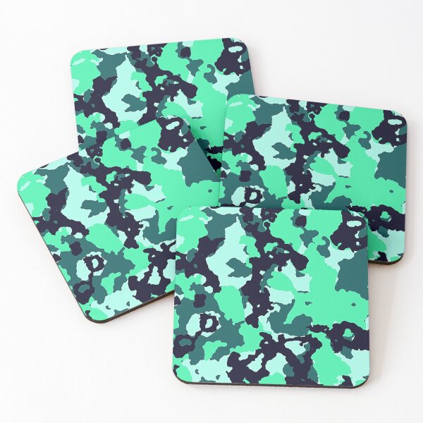 Artikelvorschau, Camoflauge trendiges blaues Muster entworfen und verkauft von cutecrazytshirt.