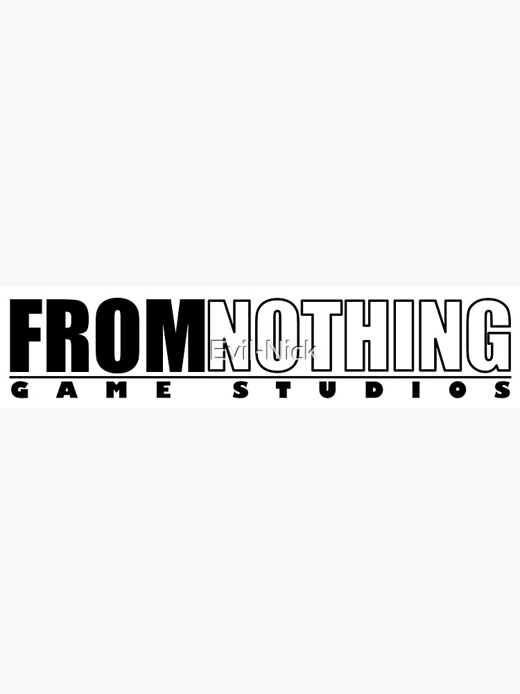 From Nothing Game Studios Logo by Evil-Nick
