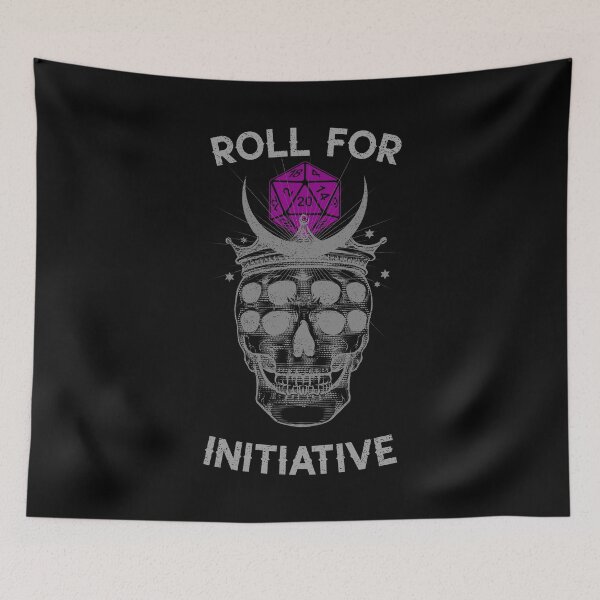 Item preview, Roll for Initiative Litch Fine Art Fantasy AD&D Critical Hit d20 Polyhedral Dice Design designed and sold by Candlewood Museum & Gift Shoppe.