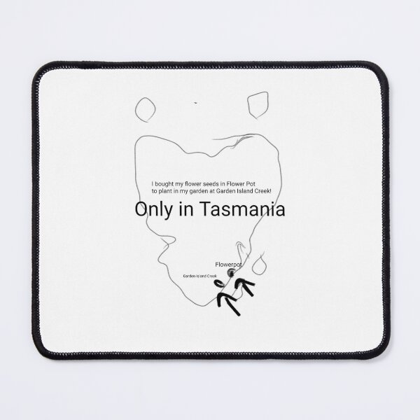 Item preview, Only in Tasmania series work 7: Flowerpot designed and sold by JulieMoss.