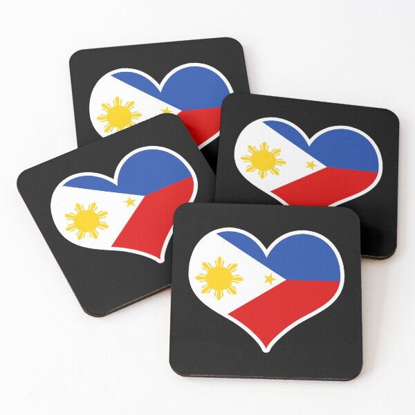 Item preview, Philippines Flag Heart designed and sold by PKHalford.
