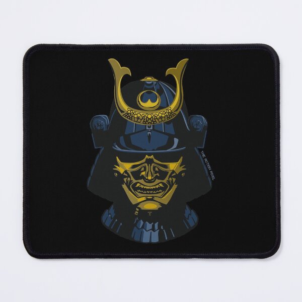 Item preview, Máscara de guerrero samurái bushido Lone Ronin designed and sold by TheActionPixel.