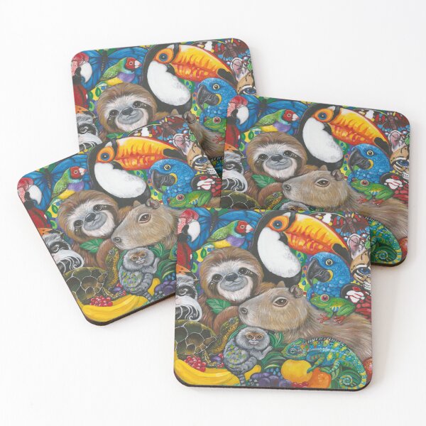 Item preview, Jungle Picnic designed and sold by Lynda Bell.
