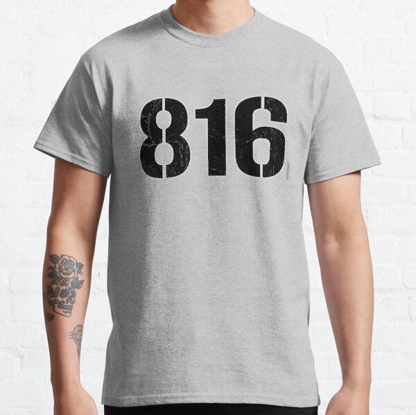 Kansas City 816 (dark) Classic T-Shirt