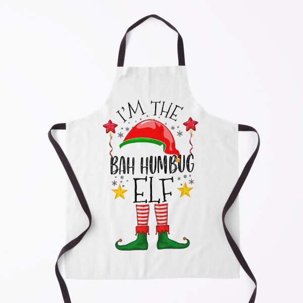 Item preview, I'm the bah humbug elf - Bah Hum Bug Christmas Humbug Christmas Carols Gift - elf shoes and colorful christmas elements Illustrations designed and sold by Creativy.